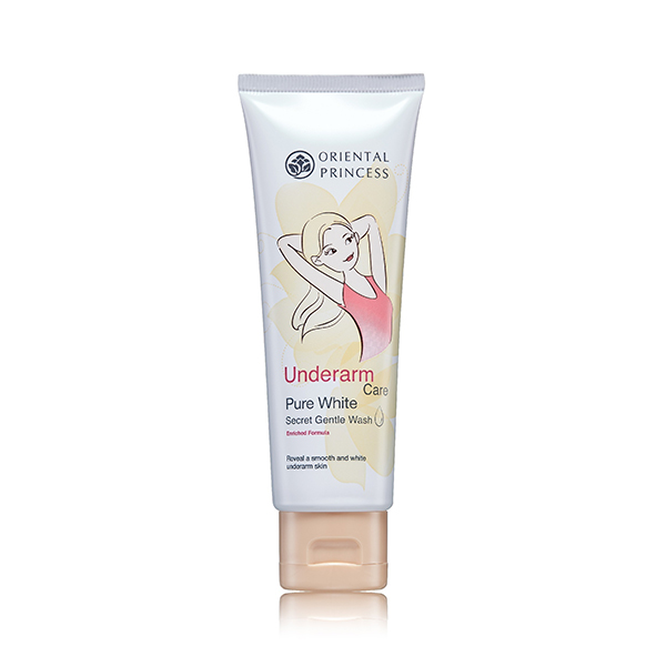 Oriental Princess Underarm Care Pure White Secret Gentle Wash Enriched Formula สครับใต้วงแขน