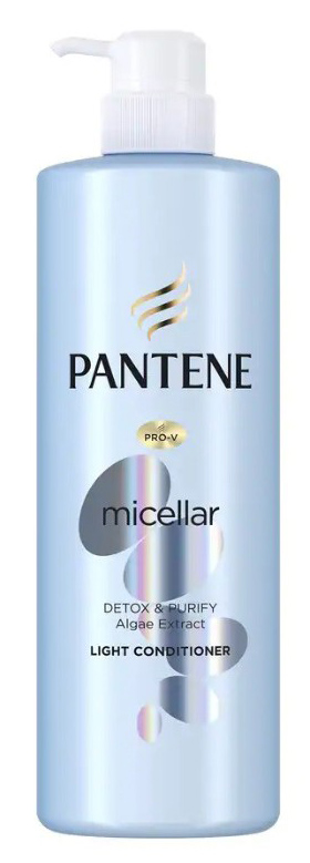 ครีมนวดผม Pantene Pro-V Micellar Detox & Purify Conditioner