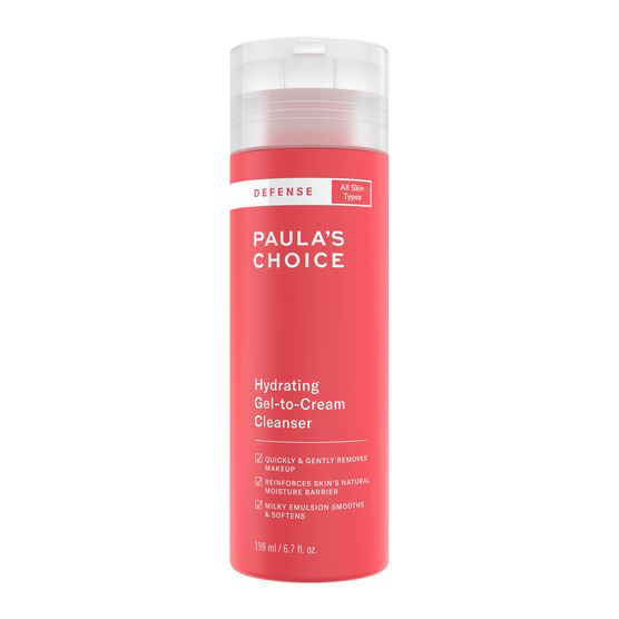 คลีนเซอร์ Paula's Choice DEFENSE Hydrating Gel-to-Cream Cleanser