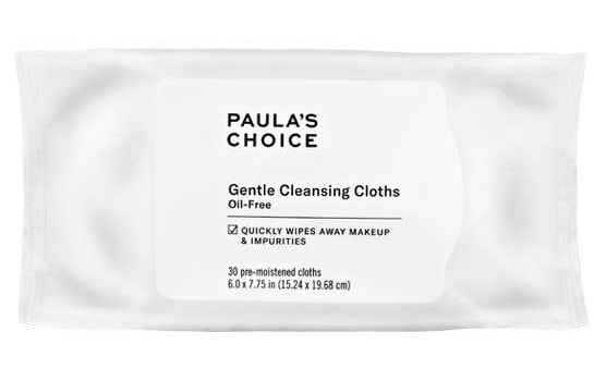 ทิชชู่เช็ดเครื่องสำอาง Paula's Choice Gentle Cleansing Cloths