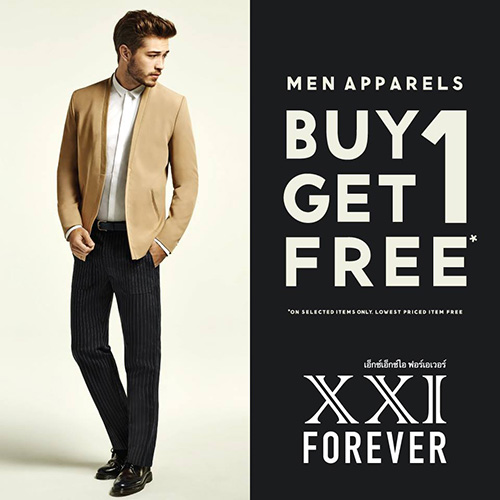 promotion xxi forever men