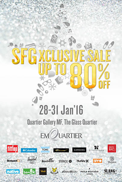 sfg xclusive sale