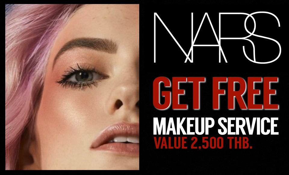 NARS GET FREE MAKEUP SERVICE