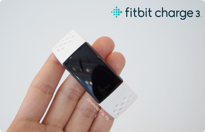 นาฬิกา fitbit charge 3 สีขาว