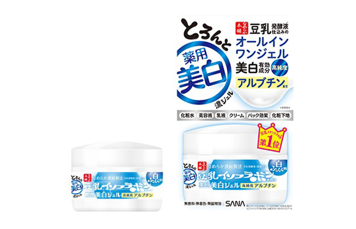 Sana Nameraka Honpo Whitening All In One Gel