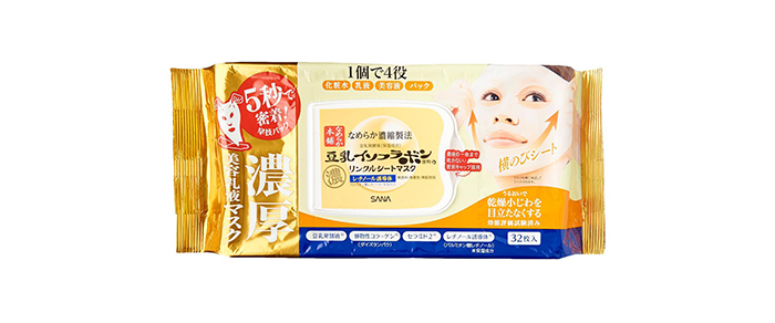 Sana Nameraka Honpo Wrinkle Sheet Mask