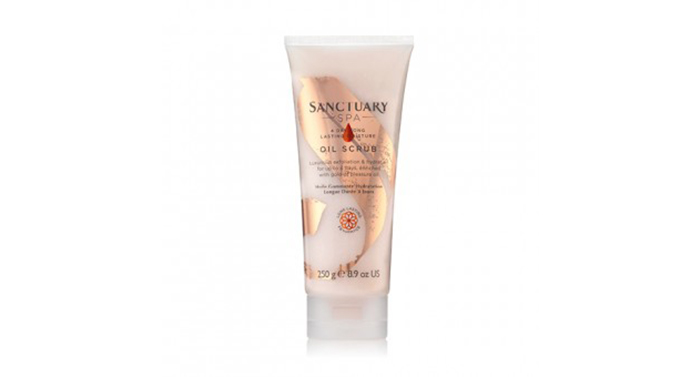 sanctuary spa 4 day long lasting moisture oil scrub