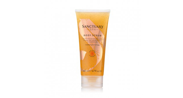 sanctuary spa body scrub