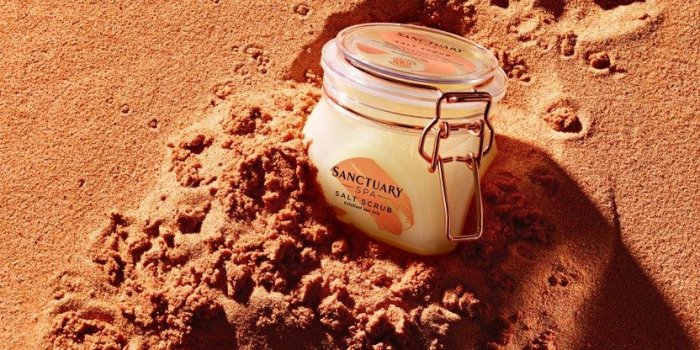 sanctuary spa salt scrub