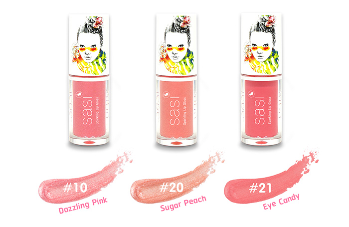 sasi sparkling lip gloss