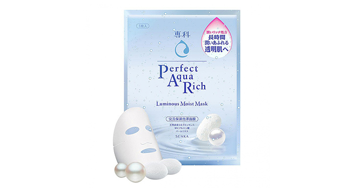 Senka Perfect Aqua Rich Luminous Moist Mask