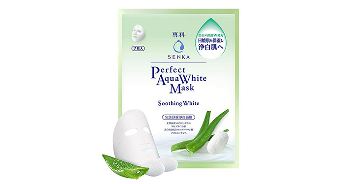 Senka Perfect Aqua White Mask Soothing White