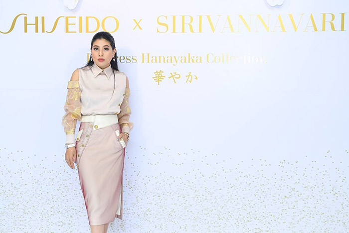 SHISEIDO x SIRIVANNAVARI Princess Hanayaka Collection