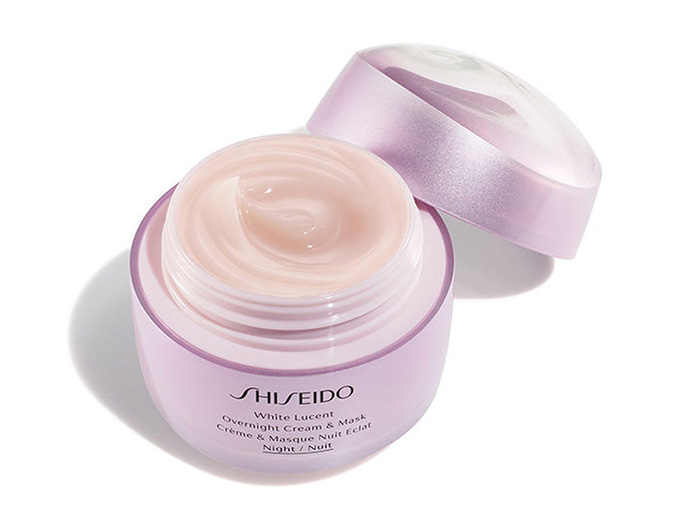 Shiseido White Lucent Overnight Cream and Mask