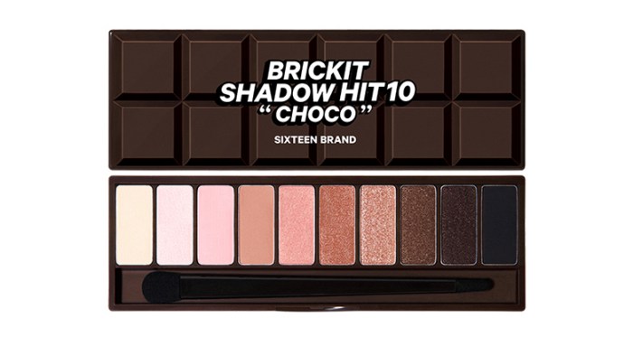 Sixteen Brand 16 Brickit Shadow Hit 10 Choco