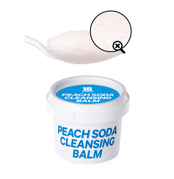 คลีนซิ่งบาล์ม 16 Brand Peach Soda Cleansing Balm