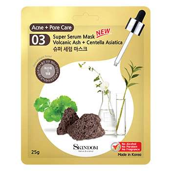 แผ่นมาสก์หน้า Skindom Super Serum Mask