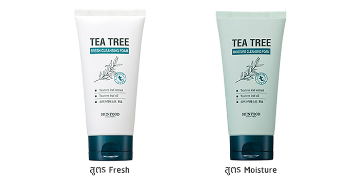 skinfood tea tree cleansing foam