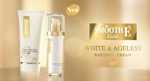 smooth e gold white & ageless babyface cream