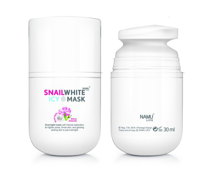 มาสก์ Namu Life Snail White Icy Mask