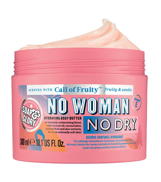 ครีมบำรุงผิวกาย Soap & Glory Call of Fruity No Woman No Dry Hydrating Body Butter