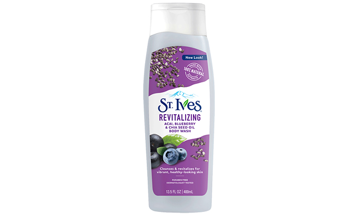 St.Ives Revitalizing Acai, Blueberry & Chia Seed Oil Body Wash