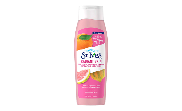 St.Ives Radiant Skin Pink Lemon & Mandarin Orange Exfoliating Body Wash