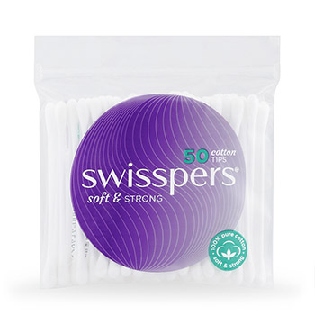 สำลีก้าน Swisspers Cotton Tips