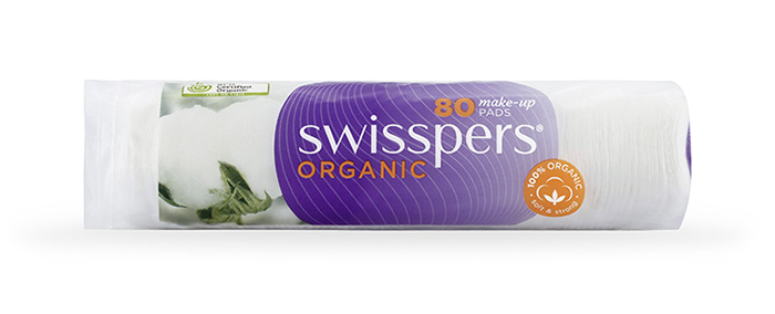 สำลี Swisspers Organic Make-Up Pads