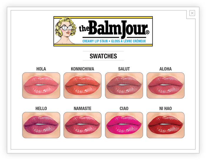 ลิปสติก The Balm Jour Creamy Lip Stain