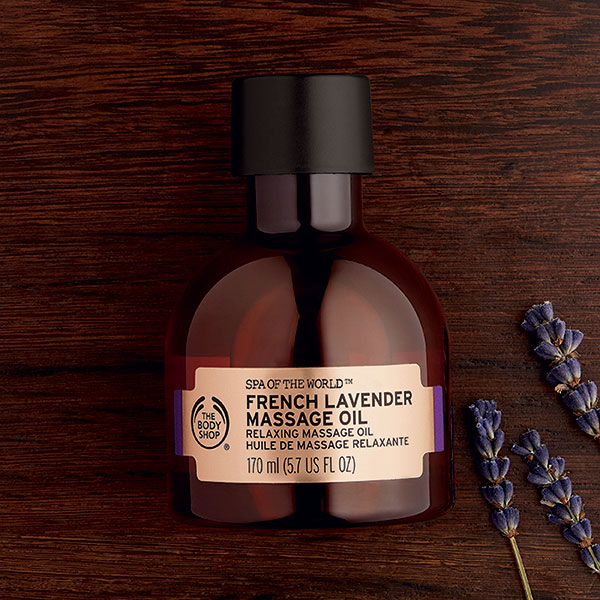 The Body Shop Spa of The World French Lavender Massage Oil