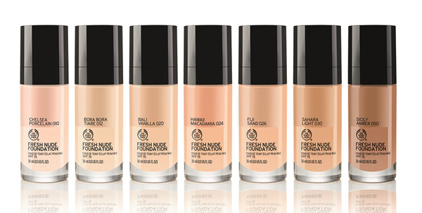 the body shop fresh nude foundation