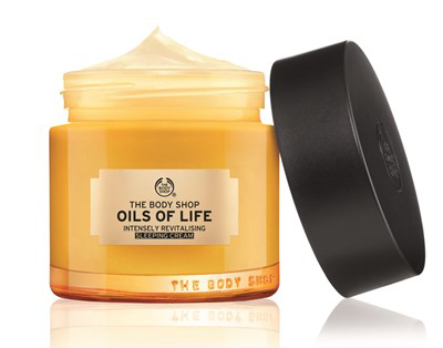 the body shop oils of life sleeping mask