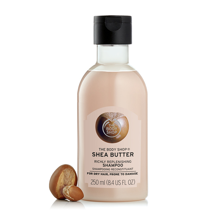 แชมพูสระผม The Body Shop Shea Butter Richly Replenishing Shampoo