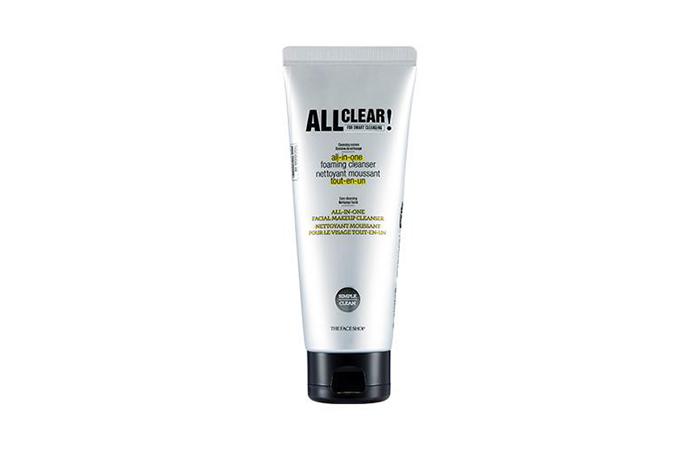 The Face Shop All Clear All-In-One Foaming Cleanser