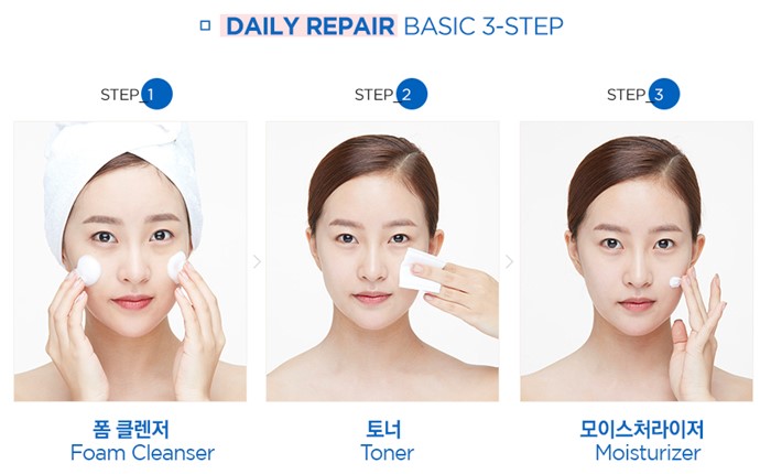 โฟมล้างหน้า THEFACESHOP Dr.Belmeur Daily Repair Foam Cleanser