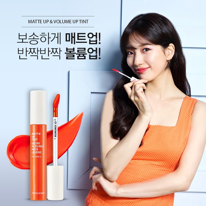 ลิปทินท์ The Face Shop Matte Up Tint