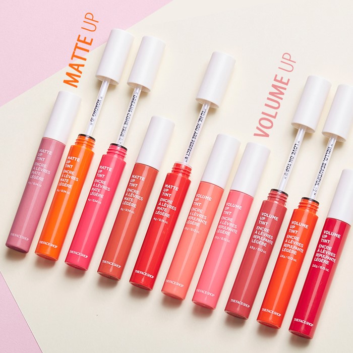 ลิปทินท์ The Face Shop Matte Up Tint