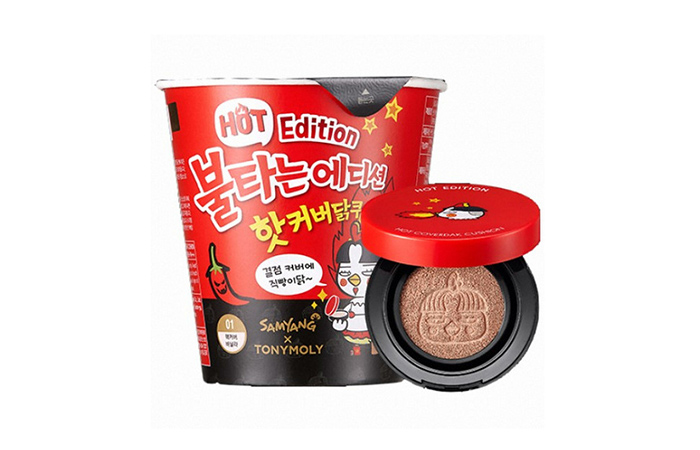 Tonymoly Samyang Hot Edition Hot Coverdak Cushion