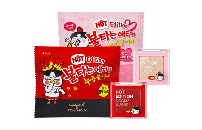 Tonymoly Samyang Hot Edition Noodle Blusher