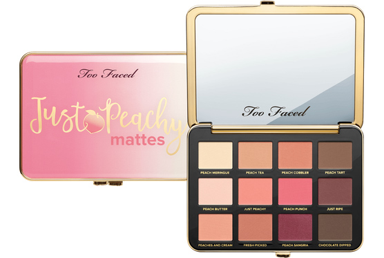 อายแชโดว์ Too Faced Just Peachy Velvet Matte Eyeshadow Palette