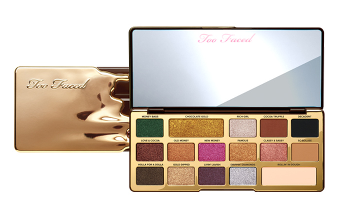 Too Faced Chocolate Gold Metallic Matte Eye Shadow Palette