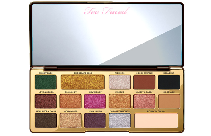 Too Faced Chocolate Gold Metallic Matte Eye Shadow Palette