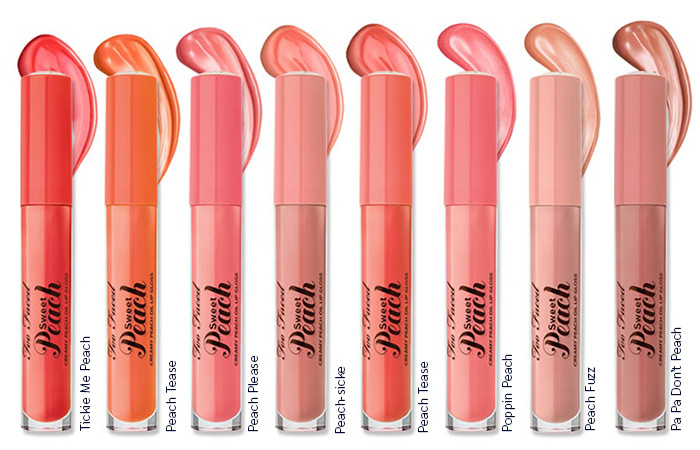 Too Faced Peach Oil Lip Gloss