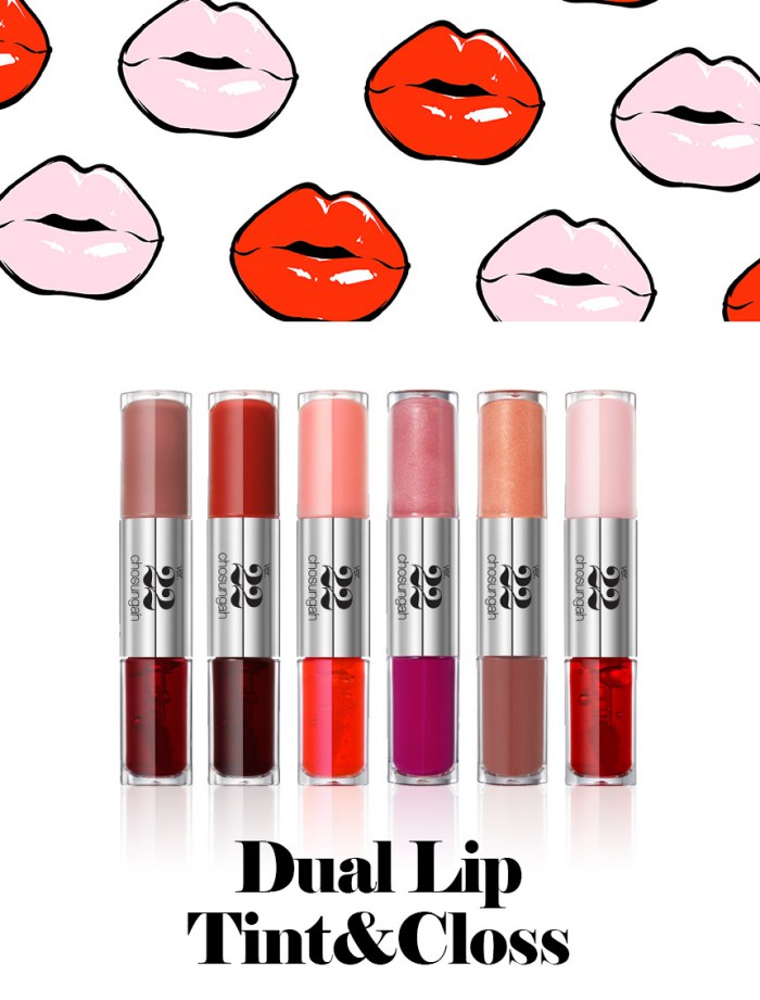 ver.22 dual lip tint & gloss