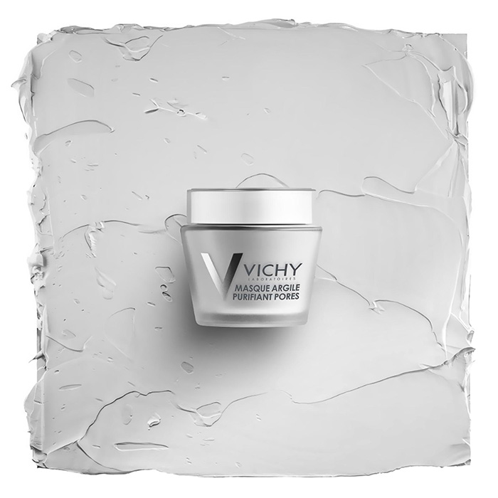 มาสก์ Vichy Mineral Mask : Pore Purifying Clay Mask