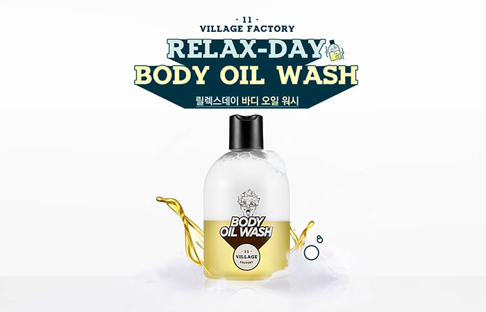 Village 11 Factory Relax-Day Body Oil Wash