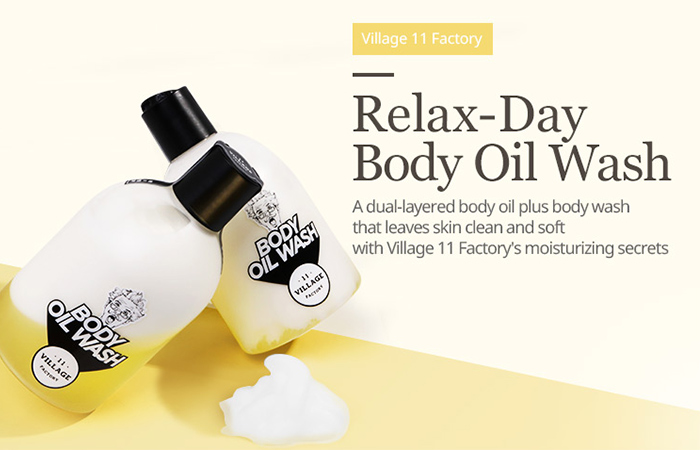 Village 11 Factory Relax-Day Body Oil Wash