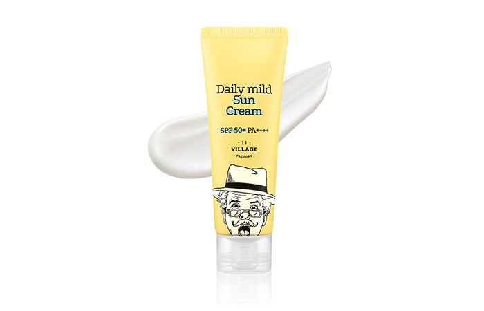 Village 11 Factory Daily Mild Sun Cream SPF50+/PA++++