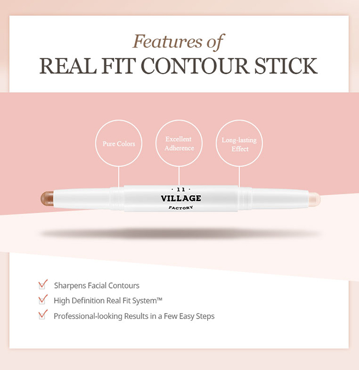 Village 11 factory Real Fit Contour Stick